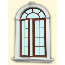 Europe Style Feelingtop Casement Aluminum Swing Window